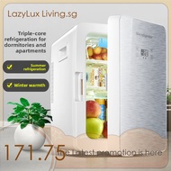 20L Mini Refrigerator, Small Car And Home Dual-Use Single-Door Dormitory Apartment Two-Person Refrig