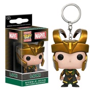 Funko Pocket Pop 2" Marvel Avengers Keychain LOKI Vinyl Action Figure Keyring