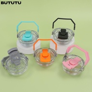 BUTUTU Bottle Lid, Replacement Splash Spill Proof Cup Lid, Portable Transparent Multicolor Therms Cu