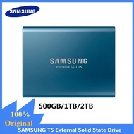 Original Samsung T5 External SSD 2TB 1TB 500GB USB3.1 Gen2 Portable Solid State Drives HDD Hard Drive For Laptop tablet
