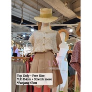 Stacey Top Knit - Women's Blouse Tops Knitwear Hong Kong Bangkok Thailand Korea Japan