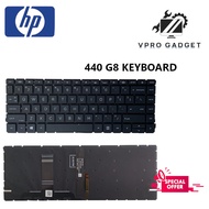Hp ProBook 440 G8 455 G8 with Backlight Laptop Replacement Keyboard