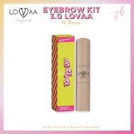 EYEBROW KIT LOVAA 3.0 GET 26 ITEMS