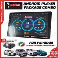 [PERODUA] MOHAWK Kereta Android Player 9 10 inch 2+64 GB 4+64GB RK3326 RAM ROM Car Multimedia MP5 Pl