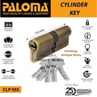 DOUBLE CYLINDER PALOMA CLP 555 DC-CK 100MMdeluxe - LOCK CYLINDER