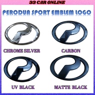 Perodua Aruz Myvi Alza Bezza Axia Viva Myvi 2008 SE Kenari Kelisa Front & Rear Logo Emblem Logo UV B