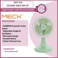 MECK Cyclone Table Fan 10" (MTC-310)