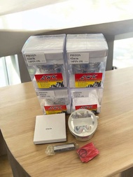 ลูกสูบ LHK ขนาด 62 สลัก14มิล ปาดหลบ4วาล์ว งานCNC ตำแหน่งแม่นยำ ใส่รถ หรีดจีออโน่Pcx160 ได้เลยอะไหล่ม