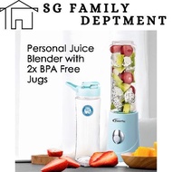 PowerPac Personal Juice Blender with 2X BPA Free Jugs(PPBL100)