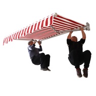 Canopy Roof Awning Retractable Canopy Balcony Window Shop Anti-Canopy Folding Hand-Cranked Canopy