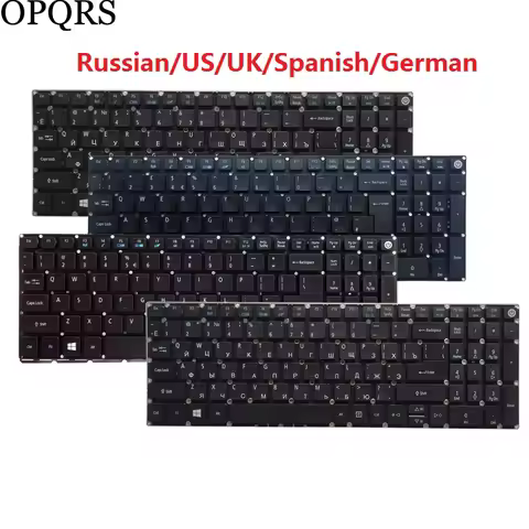 For Acer Aspire E5-575 E5-575G E5-575T E5-575TG E5-774 E5-774G Russian/US/UK/Spanish/Latin/German/It
