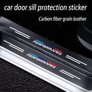 Car Door Sill Stickers Accessories for BMW M Power Performance E46 E39 E90 E36 E60 E34 E30 F30 F10 X