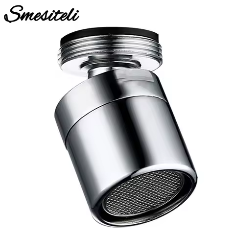 Smesiteli 360 Degree Swivel Faucet Aerator Water Bubbler Saving Tap For Bathroom Kitchen Bidet Fauce