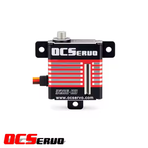 OCS-D3509 8.4V 32kg.cm 48g 0.09S/60° coreless Motor High Torque Servo Steel Gear All CNC Case Wing s