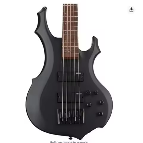 School Band 44" Matt Electric Bass Guitar Basswood With 20W Amp,Carry Bag