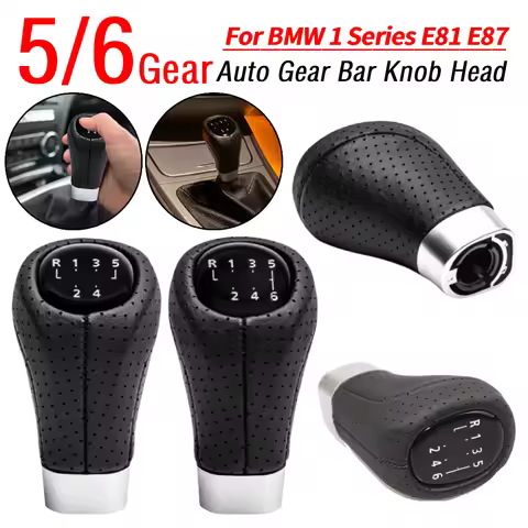 Auto Gear Bar Knob Head 5/6 Speed Manual Shift Handball Aluminum Alloy Car Gear Shift Knob Car Trans