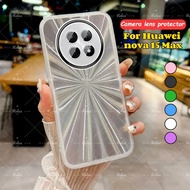 For HUAWEI nova 15 Max Huawei Nova15 Max Nova15Max Nova 15Max 4G 5G Casing 2026 Laser Fireworks Grad