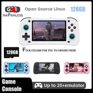G28 Retro Handheld Video Game Console Linux Game Player 4.3 Inch HD Screen 128G Supports 20+ Emulato