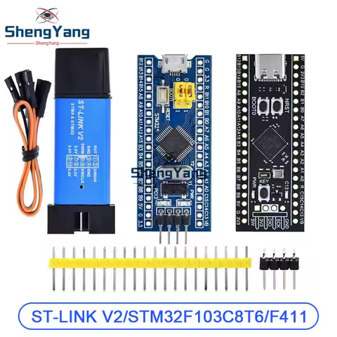 TZT STM32F103C8T6 CH32F103C8T6 ARM STM32 Minimum System Development Board STM32F401 STM32F411 + ST-L