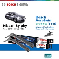 Bosch Aerotwin Retrofit U Hook Wiper Set for Nissan Sylphy G11 (22"/16")