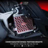Update NSA COVER RADIATOR HONDA 160 TwoTone Brigitte Radiator COVER VARIO PCX ADV STYLO 160 Motorcyc