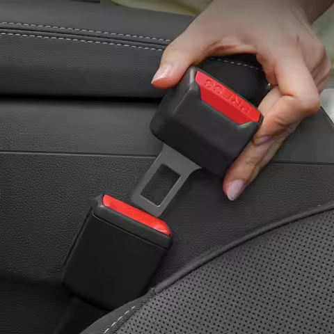 2pcs For Audi A3 8P 8V A4 B6 B7 B8 B9 A6 C5 C6 C7 C8 Car Safety Seat Belt Clip Extender Seatbelt Loc