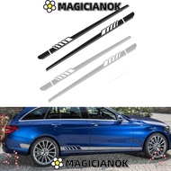 MAGICIANOK Car Stickers, PVC Self-adhesive Car Side Body Decals, Removable Waterproof Car Accessorie