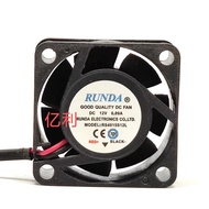 R RUNDA RS4015B12L 12V 0.09 A 4CM Fan 4015 Silent Cooling Fan