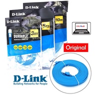 D-Link Cat 6 Flat Ethernet Cable 2m/3m/5m/10m