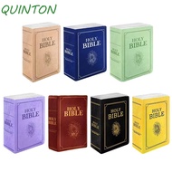 QUINTON Bible Pillow, Realistic Looking Sofa Cushion Bible Throw Pillow, Children Gift Cutest Home D