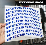 สติกเกอร์ติอล้อ wedsport TC05ขอบ 15-16 นิ้ว