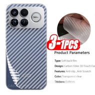 POCO F8 Ultra 2025 3D Back Carbon Fiber Phone Screen Back Film for POCO F8Ultra  Poco F8 ProTransluc