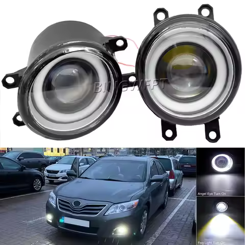 For Toyota ACV 40 Middle East Edition FOR Toyota Camry 2010 2011 LED Front Fog Lights Angel Eye