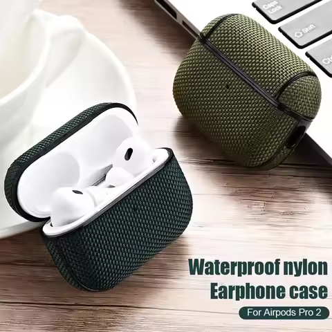 Waterproof Nylon Cloth Case For Airpods Pro 2 3 USB C 4 Gen Earphone Case For Air Pods Pro2 Pro 2nd 