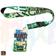 jg Sublimation Prints YFC Design CFC Style Id Holder Lanyard Id Lace