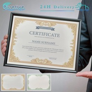 10Pcs Blank Certificate Charter Paper A4 Gold Foil Limit Certificate Paper