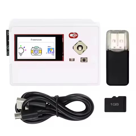 Freenove Media Kit for ESP32-S3-WROOM CAM Wireless, OpenAI / XiaoZhiAI, Dual-core 32-bit 240 MHz, Sc