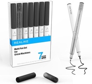 REALIKE Double-Ended Black Marker Cricut Maker 3 / Maker / Explore 3 / Air 2 / Air Fine Point Pen Me