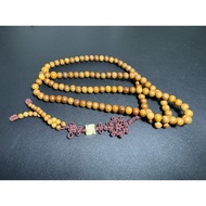 9-10mm Green Sandalwood 108 beads Mala