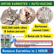 Cat Earmites Drop Ubat Kutu Kucing Kutu Telinga Hama Anti Flea Ubat Titis Kutu Kucing Anjing Berkesa