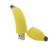 64GB Cartoon Lovely Banana USB Flash Drive Cute Pendrive Novelty Memory Stick