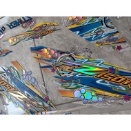 FLASH SALE WAREHOUSE SALE transparent hologram old vixion striping sticker