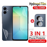 3 In 1 Front Back Soft Hydrogel Film For Samsung Galaxy A06 s A06s A16 A26 A36 A56 A 06 A 06s A 16 A