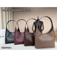 COACH COACH Brooklyn 28 Handbag Black Grain Cowhide Folding Box Style Medium Commuter Bag Front Gild