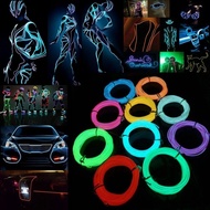 Glow El Wire Cable Led Neon Christmas Dance Party Diy Costumes Cl