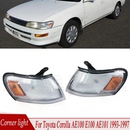 For Toyota Corolla AE100 E100 AE101 1993-1997 Corner Light Car Front Bumper Headlight Side Marker Tu