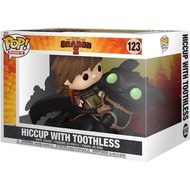 Funko POP Rides deluxe: How to Train Your Dragon – Hiccup with Toothless - Collectable Vinyl Figure