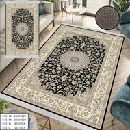 Karpet Premium Dubai ListonX dengan sisi tepi berbulu-Karpet Mewah Dubai Lembut AntiSlip Anti Gelinc