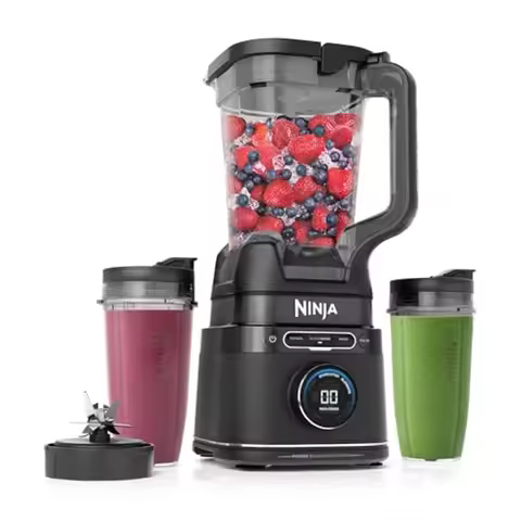 Blender Food Processor All-in-One for Smoothies Food and More Kitchen Countertop with 72 oz Pitcher 