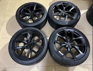 21吋Tesla Model Y新版原裝正廠拆車呔鈴99新 冇花冇崩 連 Pirelli 輪胎